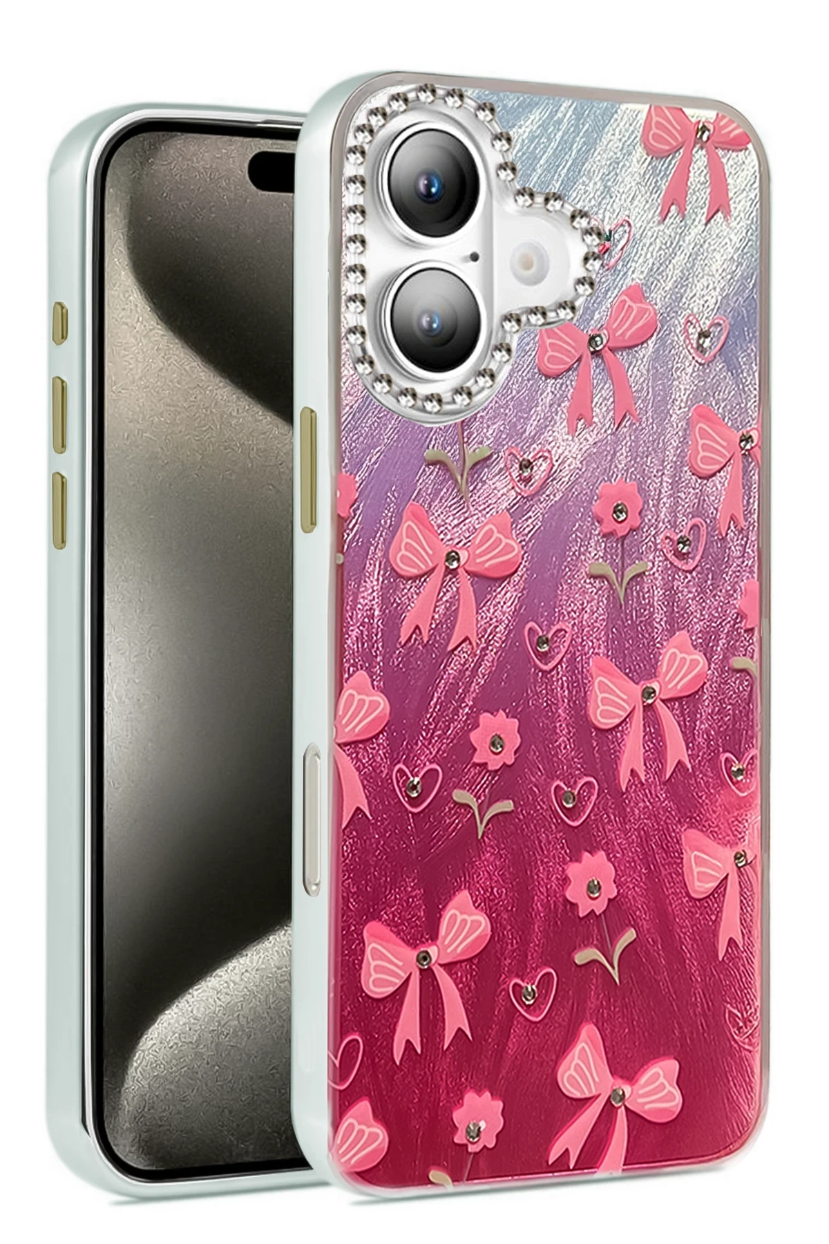newface-iphone-16-kilif-blade-aynali-desenli-kapak-desen-3-default Uray store Apple iPhone 16 Kılıf Blade Aynalı Desenli Kapak - Desen 3 - Görsel 1