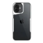 Uray store Apple iPhone 16 Kılıf Boyi Silikon Kapak - Gümüş