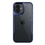 Uray store Apple iPhone 16 Kılıf Boyi Silikon Kapak - Lacivert