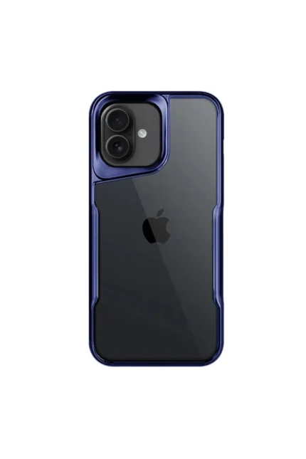 Uray store Apple iPhone 16 Kılıf Boyi Silikon Kapak - Lacivert