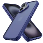 Uray store Apple iPhone 16 Kılıf Elegant Kapak - Lacivert
