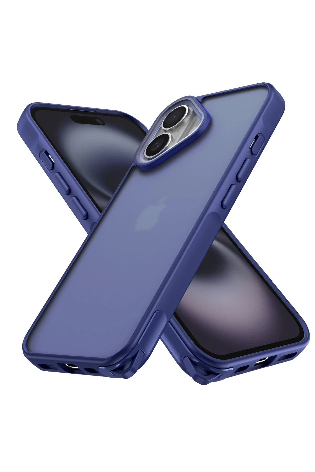 newface-iphone-16-kilif-elegant-kapak-lacivert-default Uray store Apple iPhone 16 Kılıf Elegant Kapak - Lacivert - Görsel 1