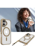 Uray store Apple iPhone 16 Kılıf Enka Magsafe Silikon Kılıf - Siyah - Görsel 3