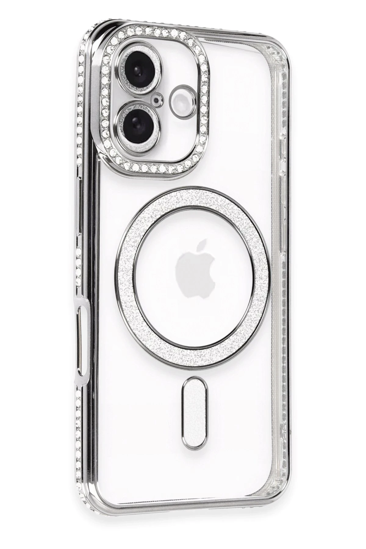 newface-iphone-16-kilif-joke-simli-magneticsafe-kilif-gri-default Uray store Apple iPhone 16 Kılıf Joke Simli Magneticsafe Kılıf - Gri - Görsel 1