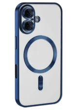 Uray store Apple iPhone 16 Kılıf Kross Magneticsafe Kapak - Lacivert