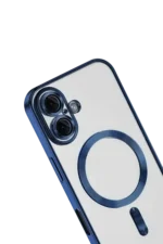Uray store Apple iPhone 16 Kılıf Kross Magneticsafe Kapak - Lacivert - Görsel 3