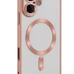 Uray store Apple iPhone 16 Kılıf Kross Magneticsafe Kapak - Rose
