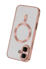 Uray store Apple iPhone 16 Kılıf Kross Magneticsafe Kapak - Rose - Görsel 3