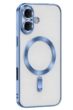 Uray store Apple iPhone 16 Kılıf Kross Magneticsafe Kapak - Sierra Blue