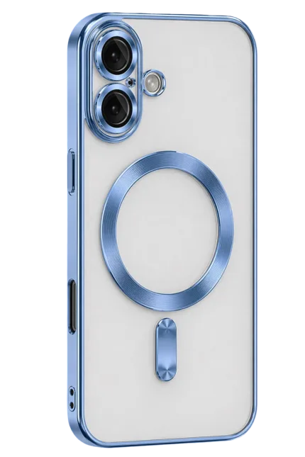 Uray store Apple iPhone 16 Kılıf Kross Magneticsafe Kapak - Sierra Blue