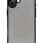 Uray store Apple iPhone 16 Kılıf Montreal Silikon Kapak - Siyah