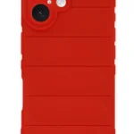 Uray store Apple iPhone 16 Kılıf Optimum Silikon - Kırmızı