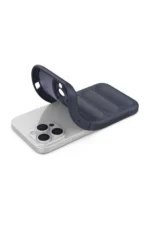 Uray store Apple iPhone 16 Kılıf Optimum Silikon - Koyu Yeşil - Görsel 2