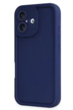 Uray store Apple iPhone 16 Kılıf Viera Silikon - Lacivert