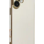 Uray store Apple iPhone 16 Kılıf Volet Silikon - Beyaz