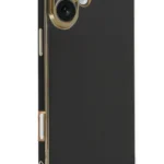 Uray store Apple iPhone 16 Kılıf Volet Silikon - Siyah