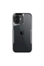 Uray store Apple iPhone 16 Plus Kılıf Boyi Silikon Kapak - Titan Gri