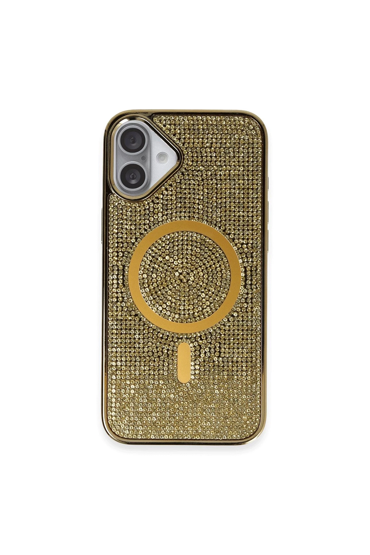 newface-iphone-16-plus-kilif-diamond-magsafe-kapak-gold-default Joko Apple iPhone 16 Plus Kılıf Helen Magsafe Kapak - Gold - Görsel 1