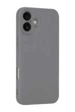Uray store Apple iPhone 16 Plus Kılıf First Silikon - Gri - Görsel 2