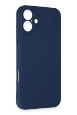 Uray store Apple iPhone 16 Plus Kılıf First Silikon - Lacivert - Görsel 3