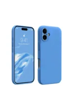 Uray store Apple iPhone 16 Plus Kılıf First Silikon - Mavi