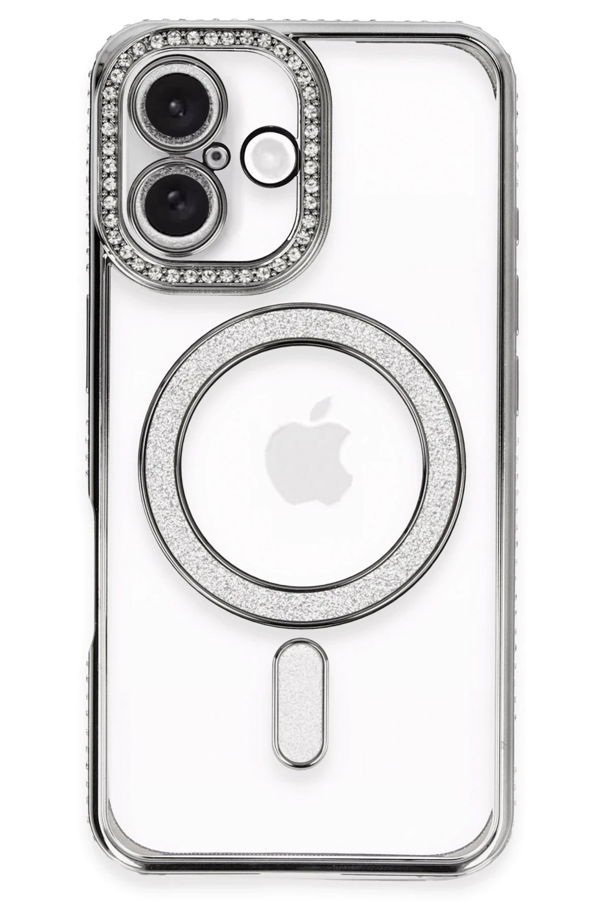 newface-iphone-16-plus-kilif-joke-simli-magneticsafe-kilif-gri-default Uray store Apple iPhone 16 Plus Kılıf Joke Simli Magneticsafe Kılıf - Gri - Görsel 1