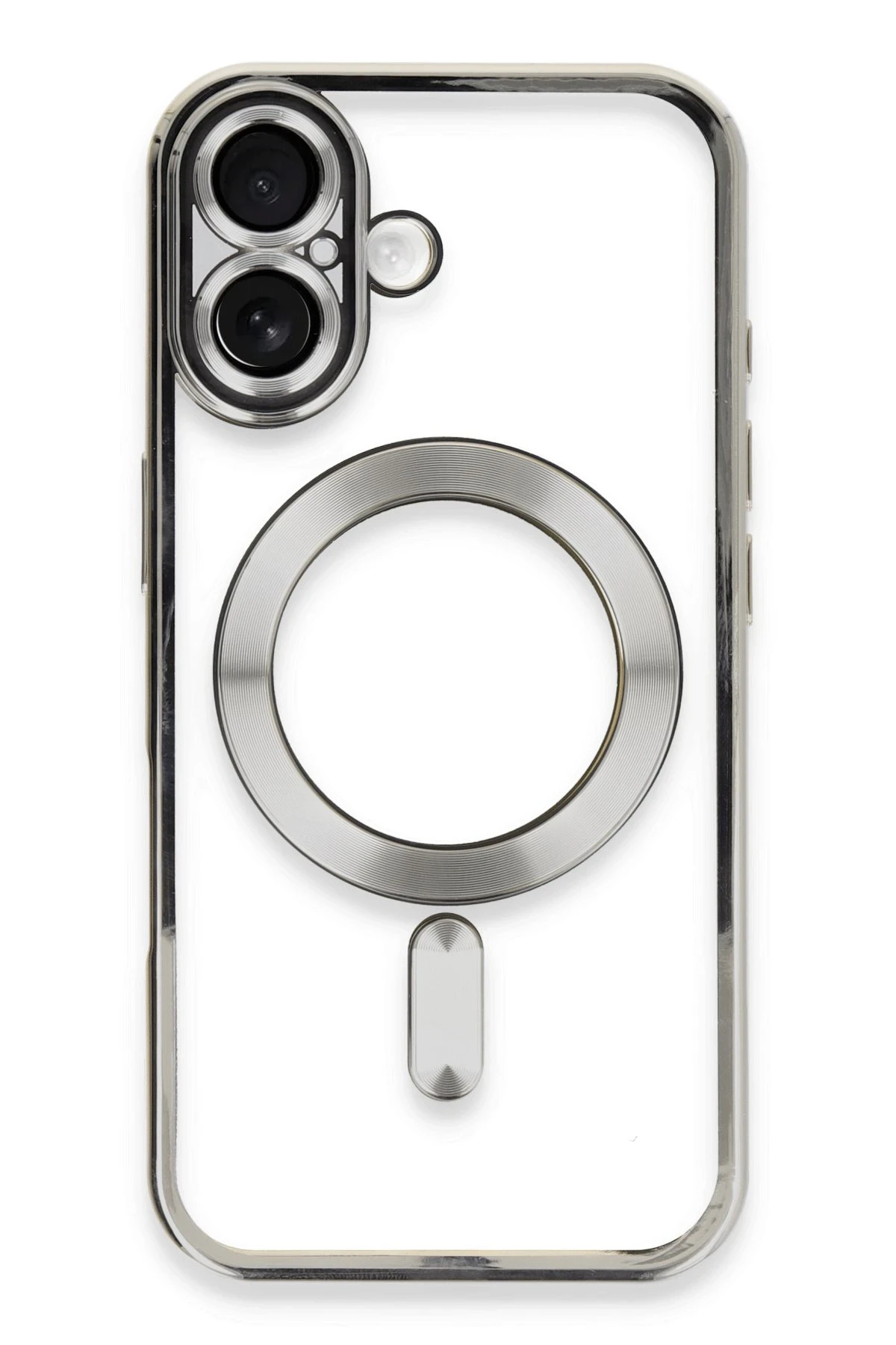 newface-iphone-16-plus-kilif-kross-magneticsafe-kapak-gumus-default Uray store Apple iPhone 16 Plus Kılıf Kross Magneticsafe Kapak - Gümüş - Görsel 1