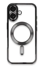 Uray store Apple iPhone 16 Plus Kılıf Kross Magneticsafe Kapak - Siyah