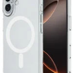Uray store Apple iPhone 16 Plus Kılıf Magneticsafe Şeffaf Silikon - Şeffaf