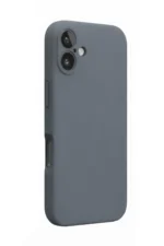 Uray store Apple iPhone 16 Plus Kılıf Nano içi Kadife Silikon - Gri - Görsel 2
