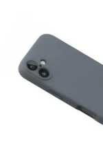 Uray store Apple iPhone 16 Plus Kılıf Nano içi Kadife Silikon - Gri - Görsel 3