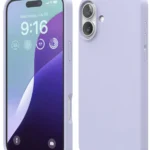 Uray store Apple iPhone 16 Plus Kılıf Nano içi Kadife Silikon - Lila