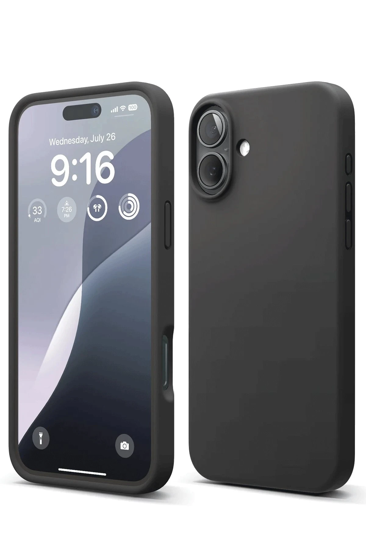 newface-iphone-16-plus-kilif-nano-ici-kadife-silikon-siyah-default Uray store Apple iPhone 16 Plus Kılıf Nano içi Kadife Silikon - Siyah - Görsel 1