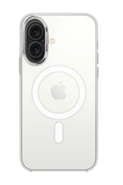 Uray store Apple iPhone 16 Plus Kılıf Pc Real Magsafe Kapak - Şeffaf