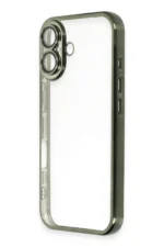 Uray store Apple iPhone 16 Plus Kılıf Razer Lensli Silikon - Yeşil - Görsel 2