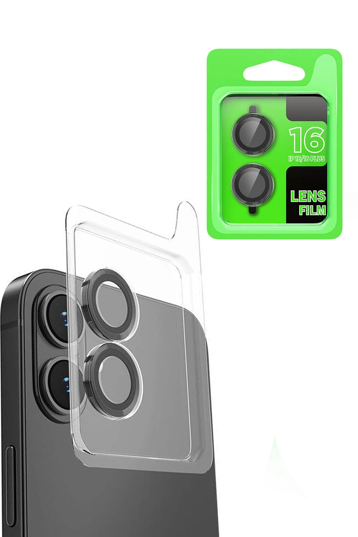 newface-iphone-16-plus-raze-metal-kamera-lens-siyah-default Uray store Apple iPhone 16 Plus Raze Metal Kamera Lens - Siyah - Görsel 1