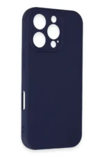 Uray store Apple iPhone 16 Pro Kılıf First Silikon - Lacivert - Görsel 2
