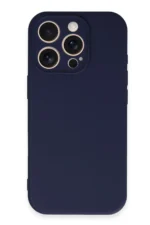 Uray store Apple iPhone 16 Pro Kılıf First Silikon - Lacivert - Görsel 3
