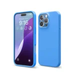 Uray store Apple iPhone 16 Pro Kılıf First Silikon - Mavi