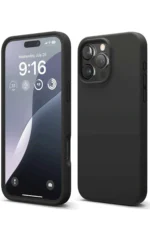 Uray store Apple iPhone 16 Pro Kılıf First Silikon - Siyah