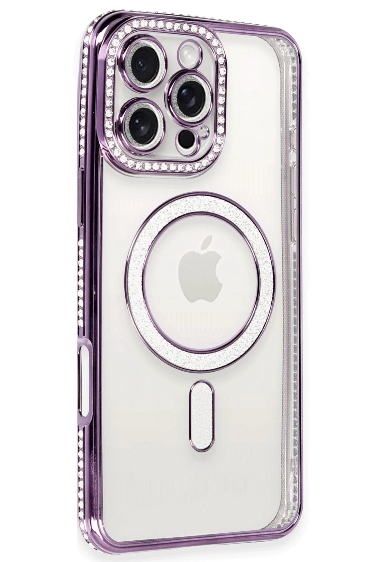 newface-iphone-16-pro-kilif-joke-simli-magneticsafe-kilif-derin-mor-default Uray store Apple iPhone 16 Pro Kılıf Joke Simli Magneticsafe Kılıf - Derin Mor - Görsel 1