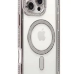 Uray store Apple iPhone 16 Pro Kılıf Joke Simli Magneticsafe Kılıf - Pembe