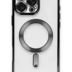 Uray store Apple iPhone 16 Pro Kılıf Kross Magneticsafe Kapak - Siyah