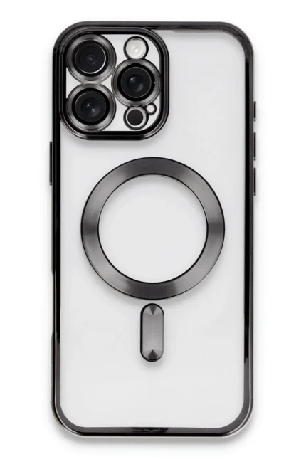 Uray store Apple iPhone 16 Pro Kılıf Kross Magneticsafe Kapak - Siyah