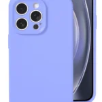 Uray store Apple iPhone 16 Pro Kılıf Nano içi Kadife Silikon - Lila
