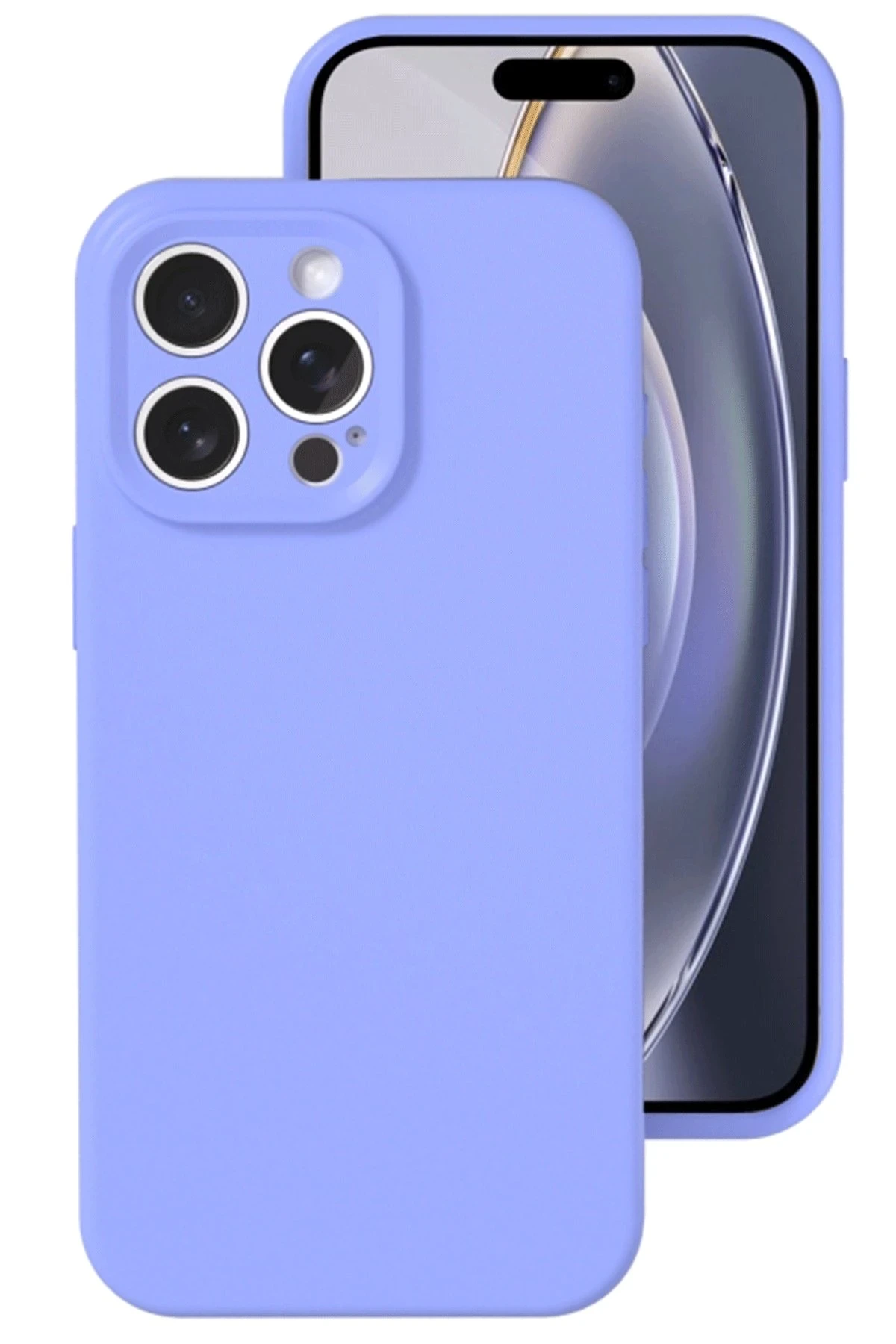 newface-iphone-16-pro-kilif-nano-ici-kadife-silikon-lila-default Uray store Apple iPhone 16 Pro Kılıf Nano içi Kadife Silikon - Lila - Görsel 1