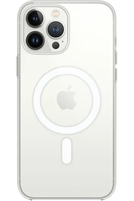 Uray store Apple iPhone 16 Pro Kılıf Pc Real Magsafe Kapak - Şeffaf