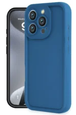 Uray store Apple iPhone 16 Pro Kılıf Viera Silikon - Mavi