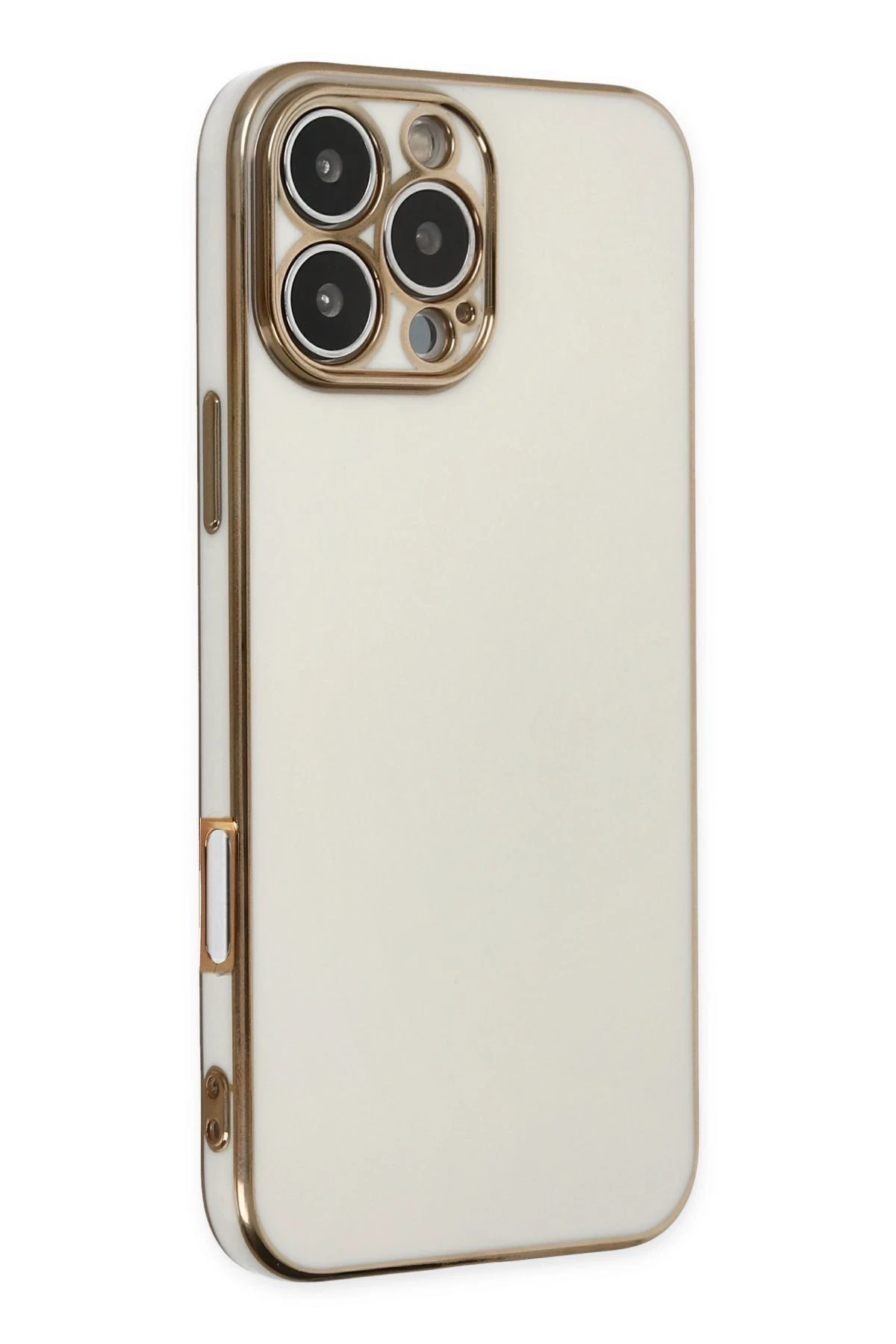newface-iphone-16-pro-kilif-volet-silikon-beyaz-default Uray store Apple iPhone 16 Pro Kılıf Volet Silikon - Beyaz - Görsel 1