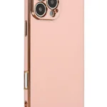 Uray store Apple iPhone 16 Pro Kılıf Volet Silikon - Pembe